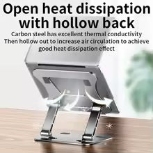 Aluminum Adjustable Laptop Stand – Portable & Ergonomic