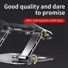 Aluminum Adjustable Laptop Stand – Portable & Ergonomic