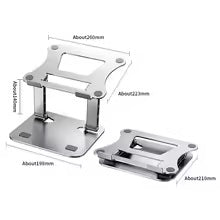 Aluminum Adjustable Laptop Stand – Portable & Ergonomic